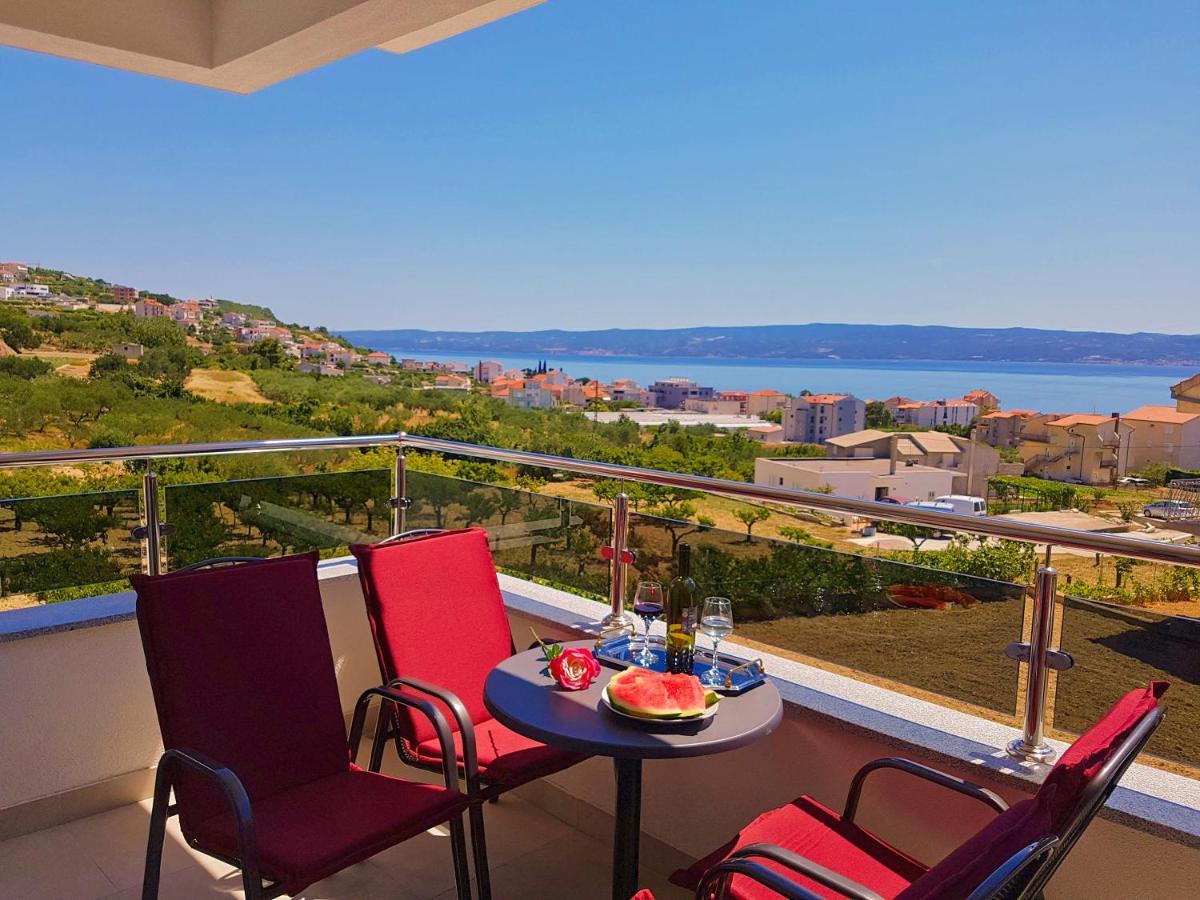 Modern Villa With Jacuzzi, Beautiful Sea View, Near Split! Villa 36A Podstrana Exterior foto